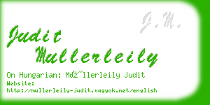 judit mullerleily business card